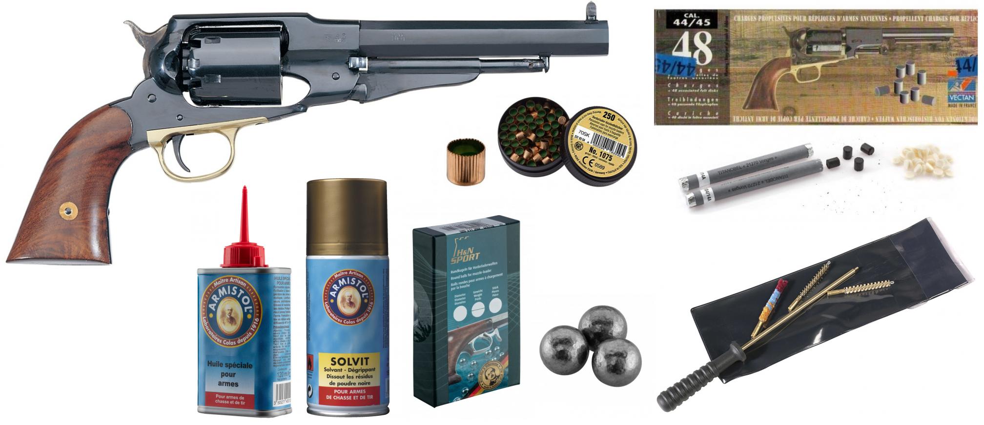 Kit De 14 Cuillères Double Dosette Pour Poudre Noire - Remington 1858 Cal.36 (semoule) Par Innovation 3D Maker