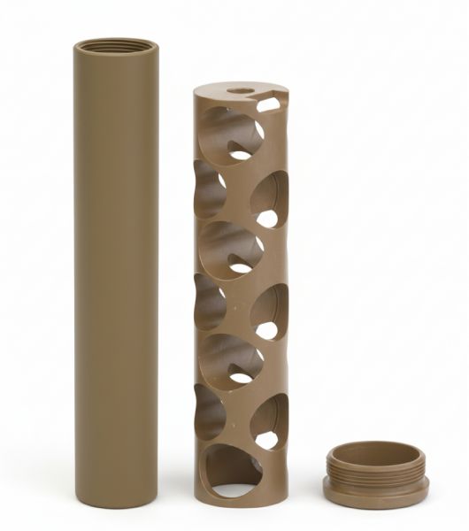 Silencieux ASE UTRA ECO RIMFIRE FDE cal.22 Lr (Filetage 1/2x20)