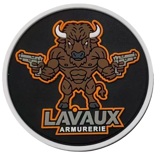 Patch Bison Armurerie Lavaux Collection Animal Totem