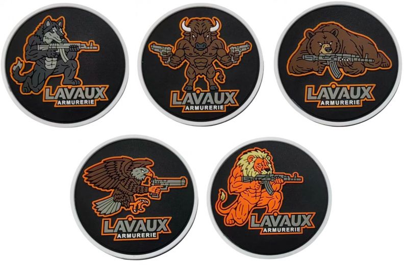 Patchs Armurerie Lavaux Collection Animal Totem "Pack COLLECTION"