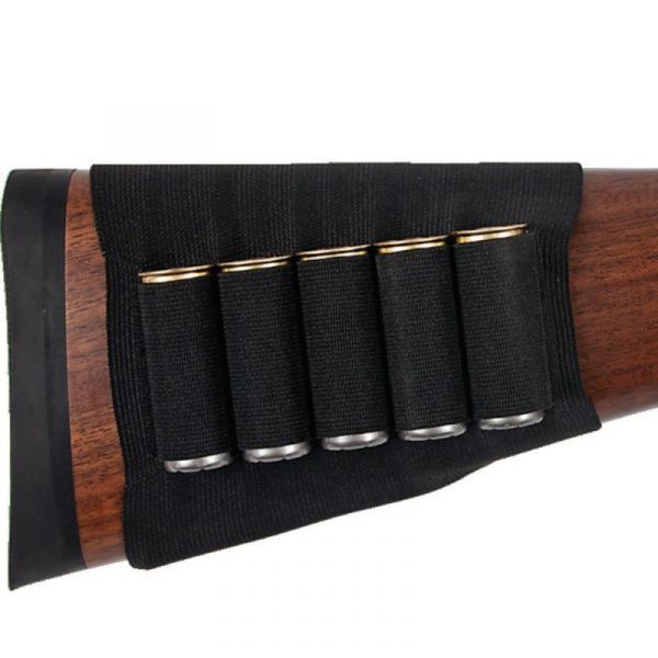 Cartouchière de crosse PROHUNT pour fusil cal.12 (5 cartouches)