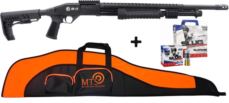 Fusil à pompe ROSSI SR12 Tactical cal.12/76 "Pack slug" 