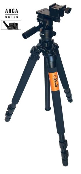 Trépied de tir KJI K700 Aluminium avec montage Reaper Rail Arca Swiss