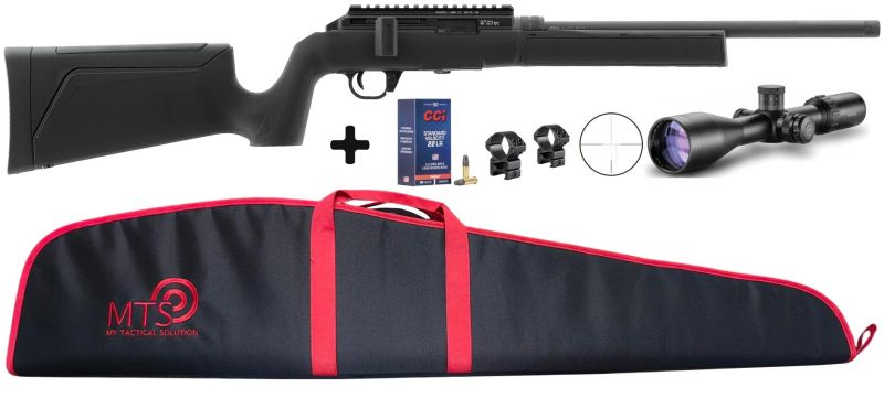Carabine linéaire HAMMERLI FORCE B1 Allweather cal.22Lr "Pack lunette HAWKE Vantage 4-16x50 ret.Rimfire"