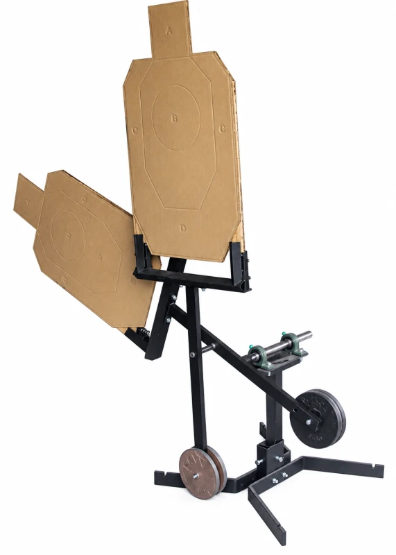 Support métallique MTS pour cibles de tir oscillantes IDPA / IPSC