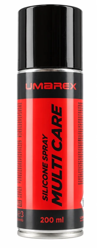 Spray d'entretien siliconé UMAREX pour arme Co2 et air comprimée - 200 ml