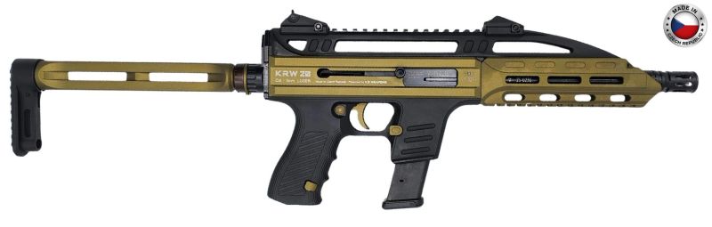 Carabine KRW 20 Black V3 Cerakote Burnt Bronze 8" cal.9x19
