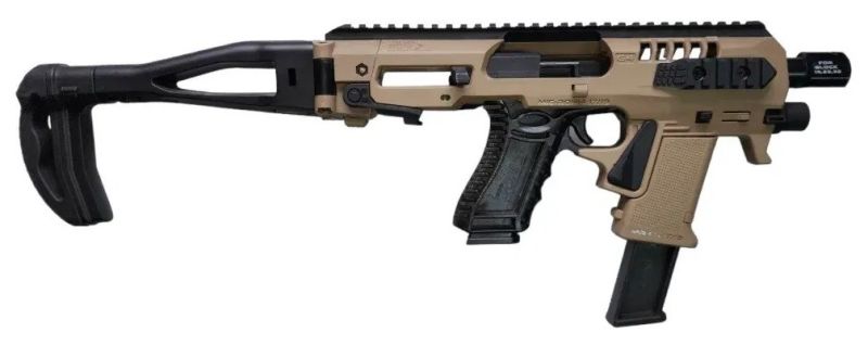 Crosse Micro Gén.4X Désert RONI CAA SWAT pour Glock 17/19/19X/22/23/31/33 Gén.3-4-5