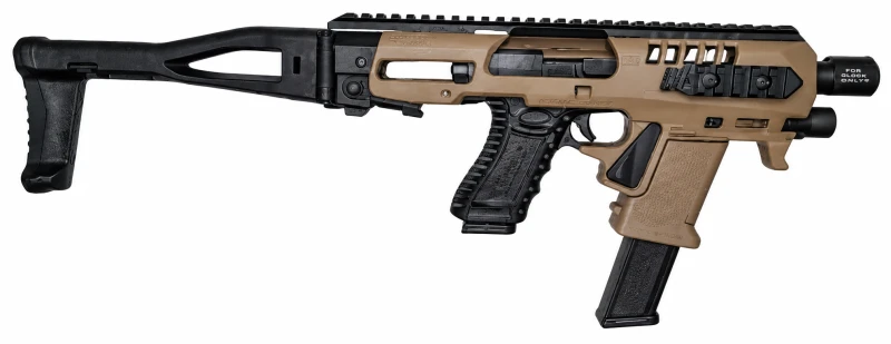 Crosse Micro Gén.4x Désert RONI CAA pour Glock 17/19/19X/22/23/31/33 Gén.3-4-5