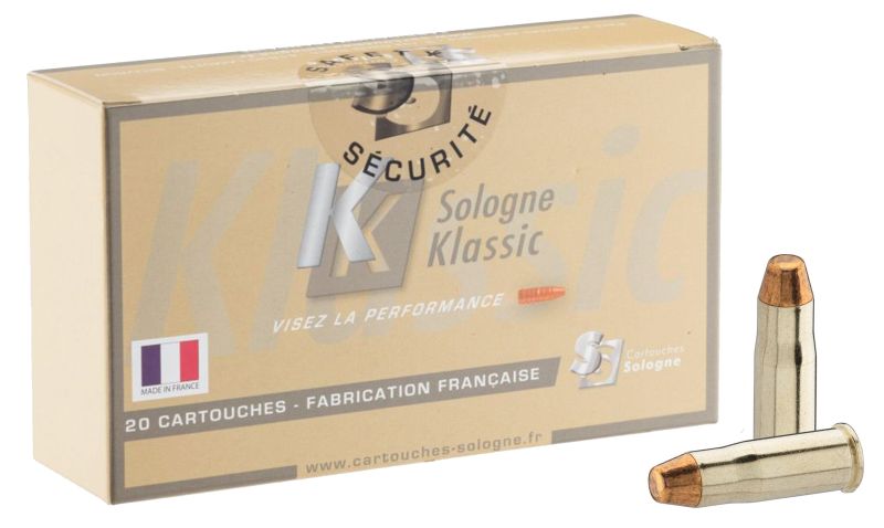 SOLOGNE WESTERN cal.38-40 Win RN 180 grains - 11.7 grammes /20