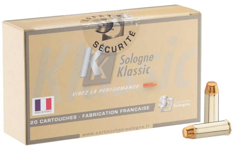 SOLOGNE WESTERN cal.44-40 Win RN 200 grains - 13 grammes /20