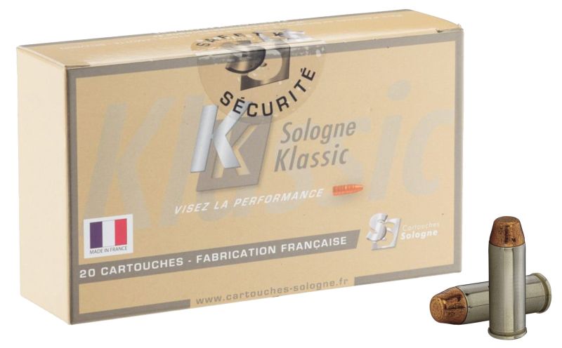 SOLOGNE WESTERN cal.45 Colt RN 250 grains - 16.2 grammes /20