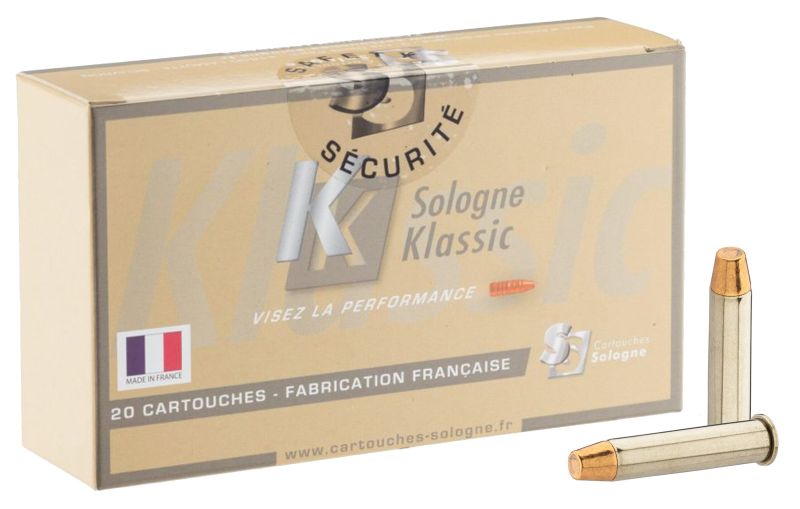 SOLOGNE WESTERN cal.45-70 Gvt RN 300 grains - 19.4 grammes /20