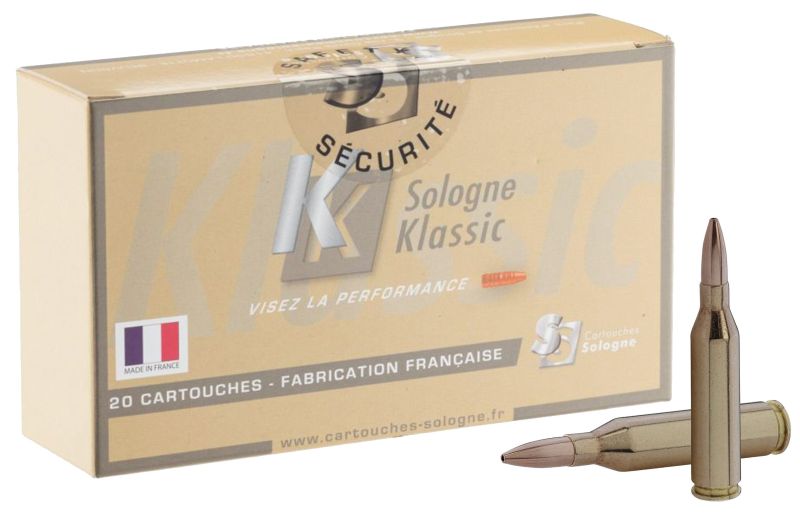 SOLOGNE Klassic Subsonic cal.243 Win HPBT 70 grains - 4.5 grammes /20