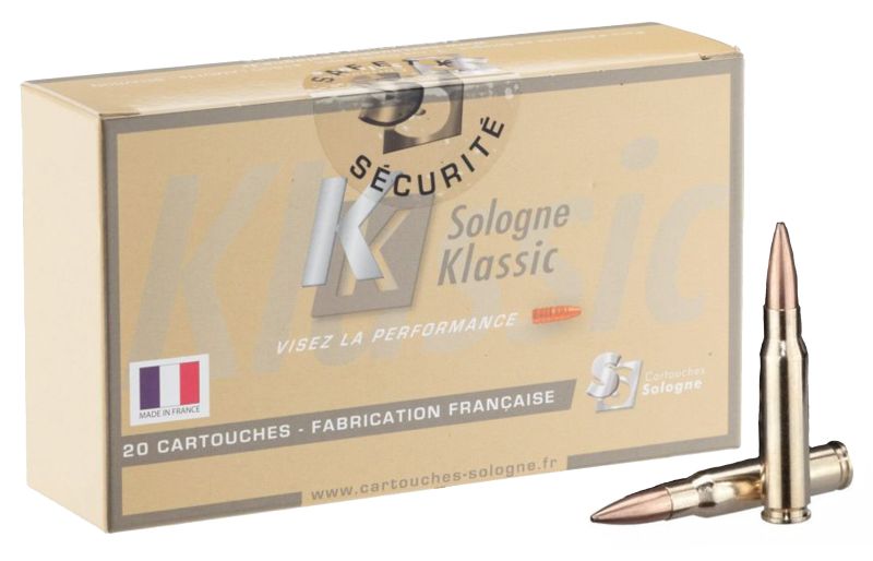 SOLOGNE Klassic Subsonic cal.300 AAC HPBT 220 grains -14.3 grammes /20