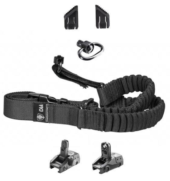 Kit sangle et accessoires complet CAA Tactical pour crosses Micro Roni