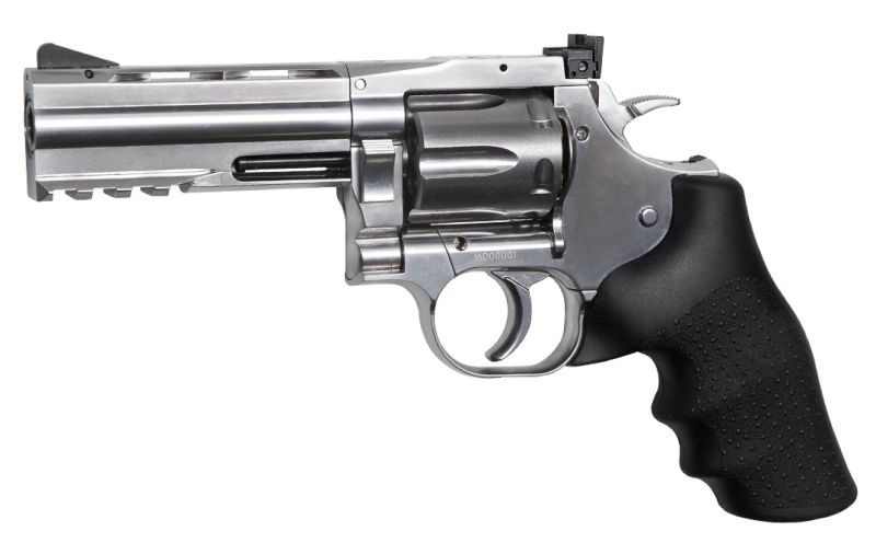 Revolver Co2 GNB DAN WESSON 6'' CHROME ASG cal.4,5mm Plombs