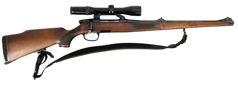 Carabine STEYR MANNLICHER mod.M Stutzen cal.7x64 - Lunette Schmidt & Bender 1,5-6x42 "Occasion"