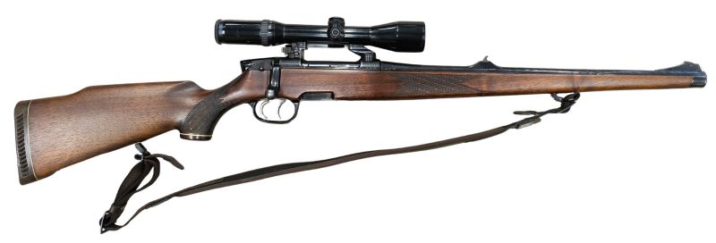 Carabine STEYR MANNLICHER mod.M Stutzen cal.7x64 - Lunette Schmidt & Bender 1,5-6x42 "Occasion"