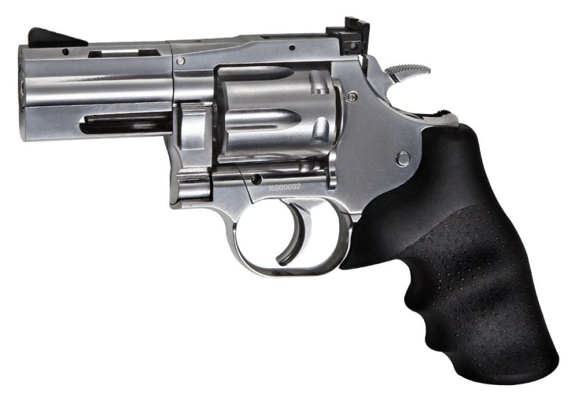 Revolver GNB DAN WESSON DW715 2.5'' SILVER Co2 cal.4,5mm Plombs