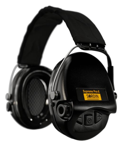 Casque électronique SORDIN Supreme Pro X Noir Gel