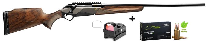 Carabine à verrou BENELLI LUPO Bois cal.300 Win Mag "Pack Hawke Reflex-Sako"