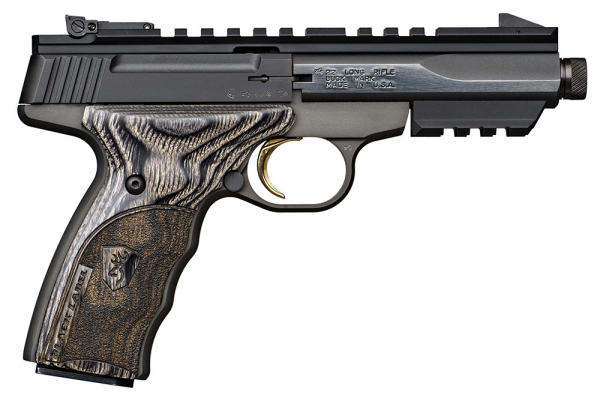 Pistolet BROWNING Buck Mark BLACK-LABEL Suppressor Ready calibre.22Lr 
