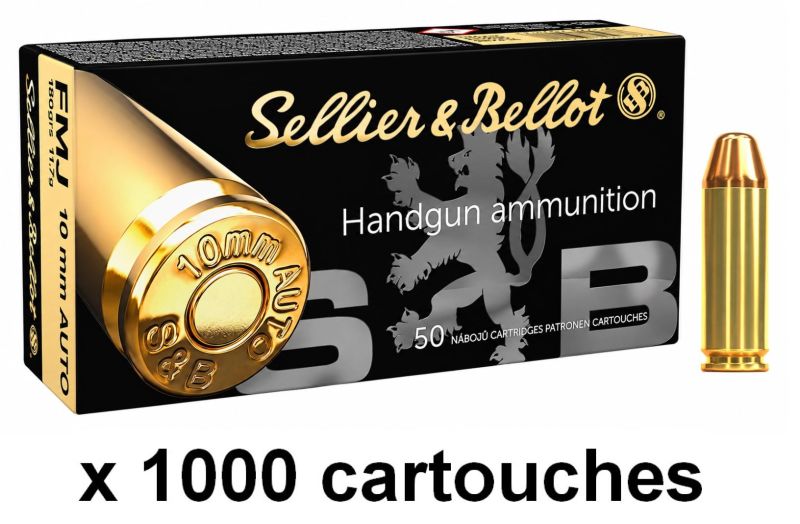 SELLIER & BELLOT cal.10mm Auto FMJ /1000
