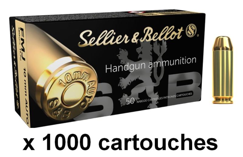 SELLIER BELLOT cal.10mm Auto FMJ /1000