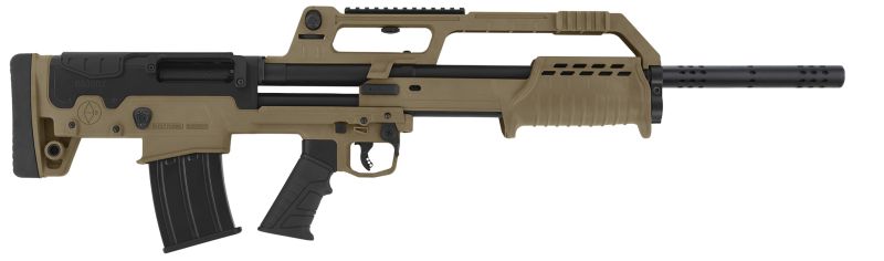 Fusil à pompe HATSAN BULL TAC MAG FDE cal.12/76