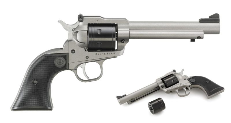 Revolver RUGER SUPER WRANGLER Cerakote Silver 5.5" calibre 22 Lr / 22 Magnum