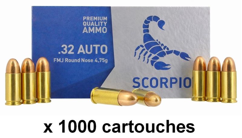 STV GROUP cal.7,65 mm (.32 Auto) FMJ /1000