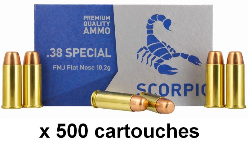 STV GROUP cal.38 Spécial FMJ /500