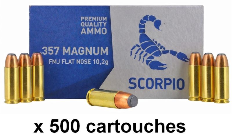 STV GROUP cal.357 Magnum FMJ /500