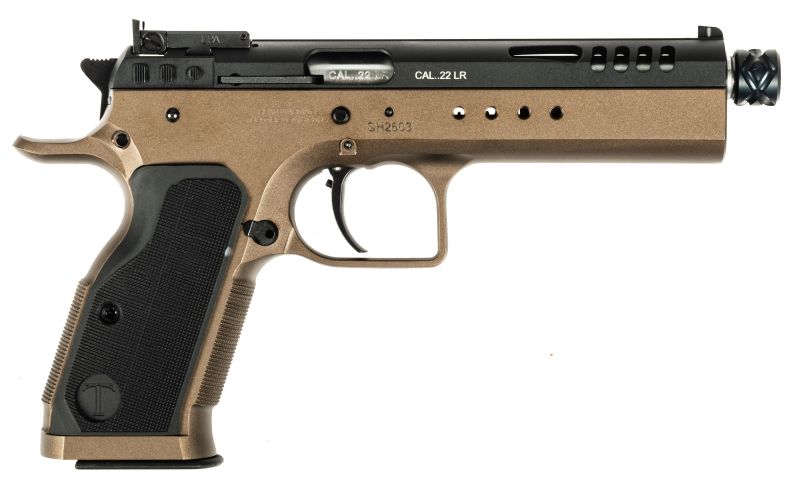 Pistolet TANFOGLIO LIMITED Duotone calibre 22Lr
