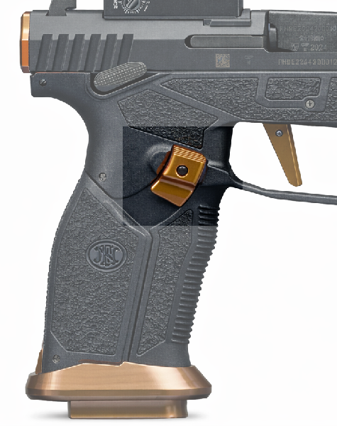 Bouton de cahrgeur FN HERSTAL HIPER Cuivre