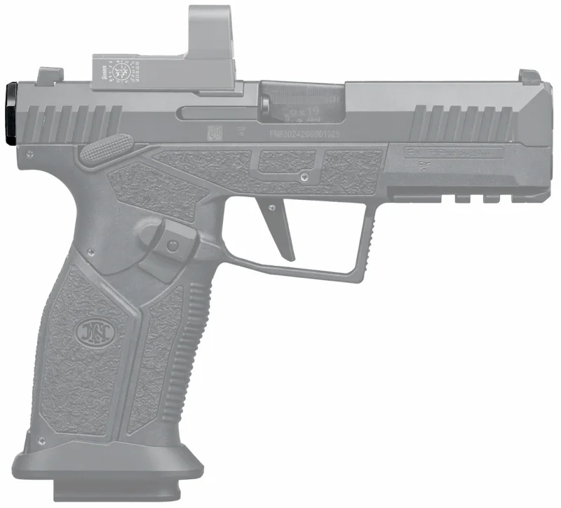 Plaque arrière de glissière FN HERSTAL HIPER Noir