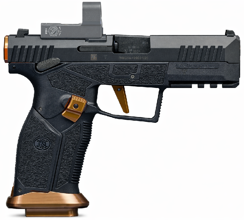 Pistolet FN HERSTAL HIPER Custom CUIVRE MRD cal.9x19