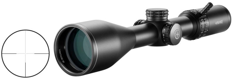 Lunette HAWKE VANTAGE HD 30 WA IR 3-12x56 ret.L4A Dot (4x) Lumineux