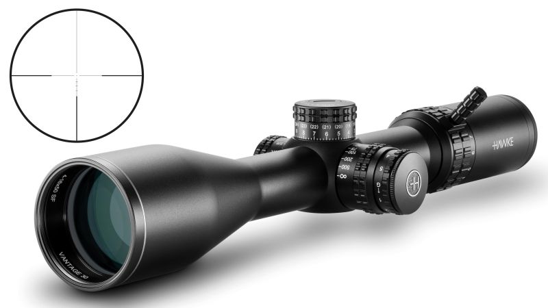 Lunette HAWKE VANTAGE HD 30 WA SF IR 4-16x50 ret.LR2 Dot (16x) Lumineux