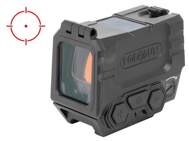 Viseur point rouge HOLOSUN Red Dot AEMS EVO DUAL avec Laser vert et Infrarouge intégrés