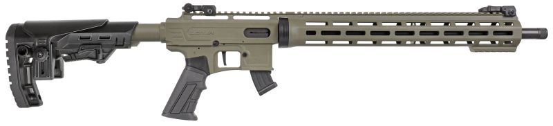 Carabine semi-automatique DERYA TM22 FLASH FDE 18" cal.22 lr
