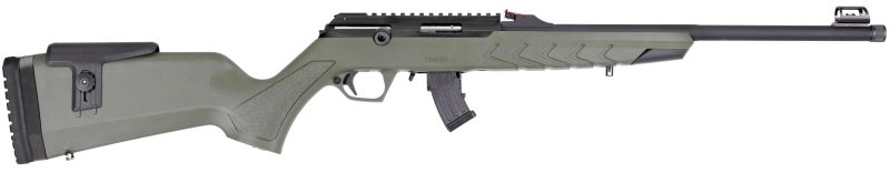 Carabine à verrou DERYA TM22 BA Synthétique Verte Cal. 22Lr