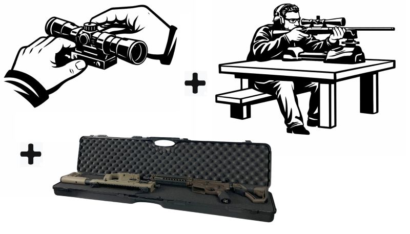 Service montage et réglage de lunette pour arme longue