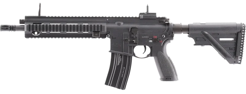 Réplique électrique pistolet mitrailleur HK 416 A5 EYETRACE Black Full Auto cal.6mm BB's