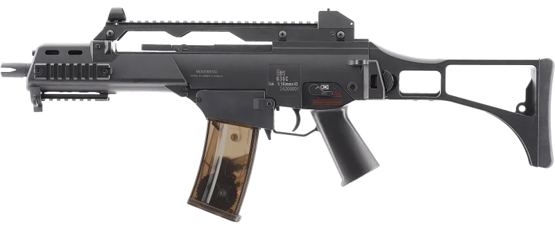 Réplique électrique pistolet mitrailleur HK G36C EYETRACE Black Full Auto cal.6mm BB's