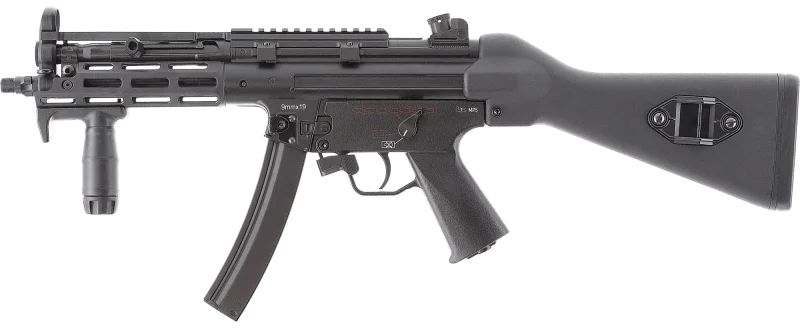 Réplique électrique pistolet mitrailleur HK MP5 EYETRACE Black Full Auto cal.6mm BB's