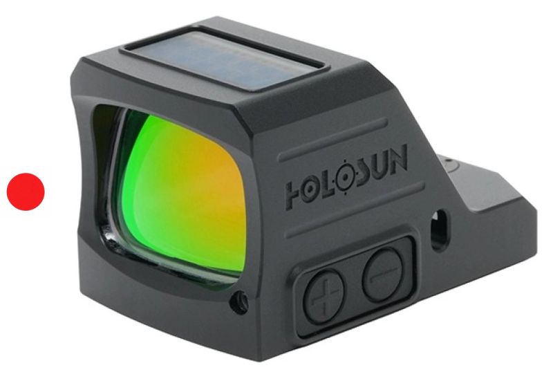 Viseur point rouge HOLOSUN Reflex ELITE Red Dot 407C X3