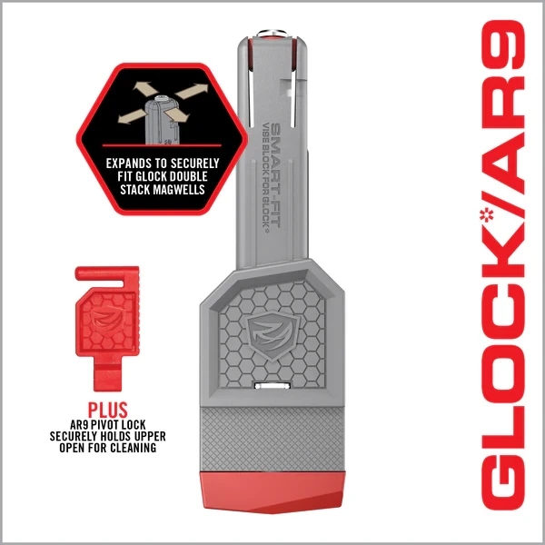 Support pour étau d'établi REAL AVID pistolets GLOCK et AR-9