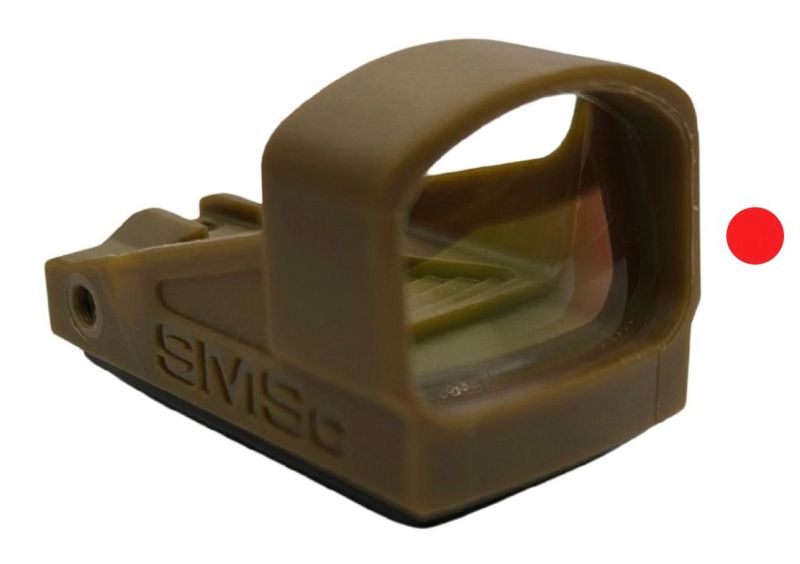 Viseur point rouge SHIELD Mini Sight Compact "Glass Edition" FDE (SMSc) 4MOA Dot